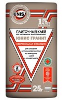 ЮНИС 25кг Клей для керамогранита ЮНИС 25кг Клей для керамогранита